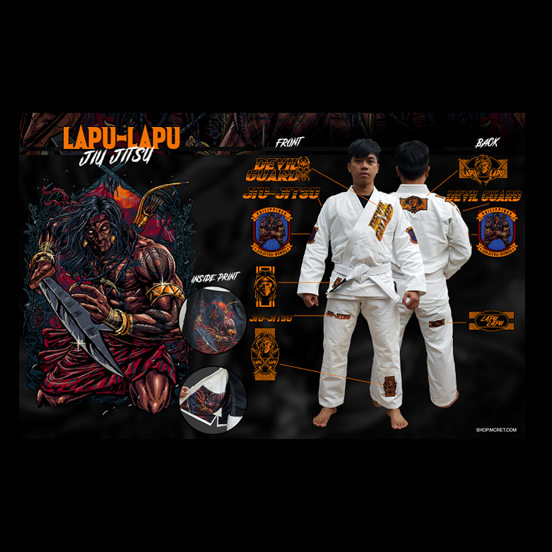 _Devil Guard_ Lapu Lapu Jiu Jitsu Uniform GI 350gsm Custom